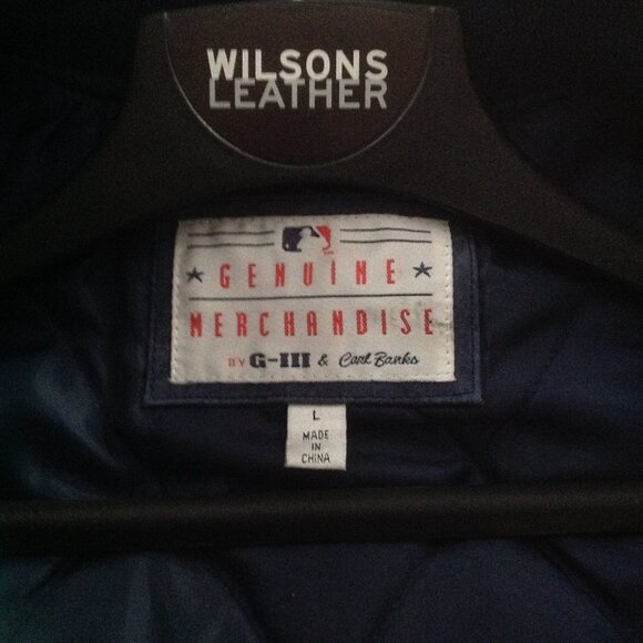 Yankees Men Authentic Large Leather & Suede Team Coat - Never Worn - Picture 3 of 8